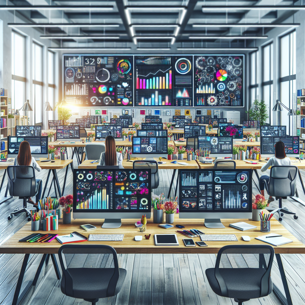 Illustratie van effectieve strategieën door online marketing bureau webshop voor groei van kleine en middelgrote bedrijven.
