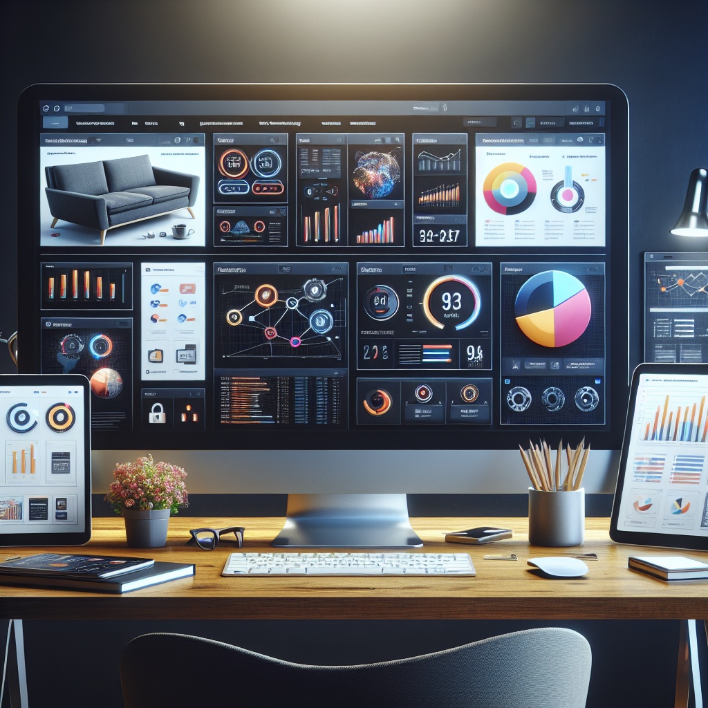 Illustratie van een succesvol online marketing bureau webshop met focus op digitale groei en klantgerichte strategieën.