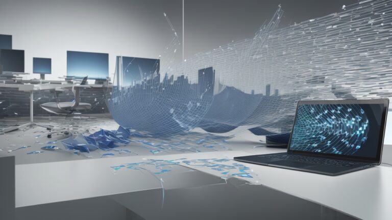 Voice cloning technology depicted in a futuristic setting, illustrating advanced AI applications in audio synthesis.