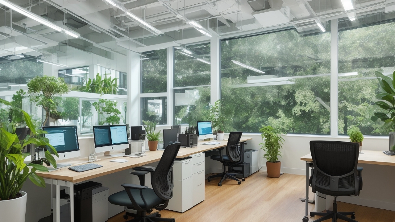 Team collaborating to enrich leads effectively with digital tools and strategies in a modern office setting.