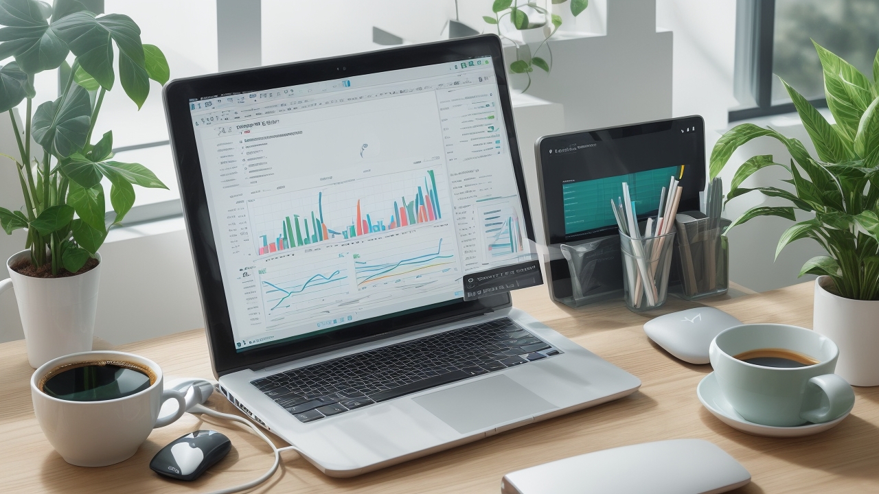 A vibrant social media dashboard showing increasing engagement and growth with free bot followers boosting online presence.