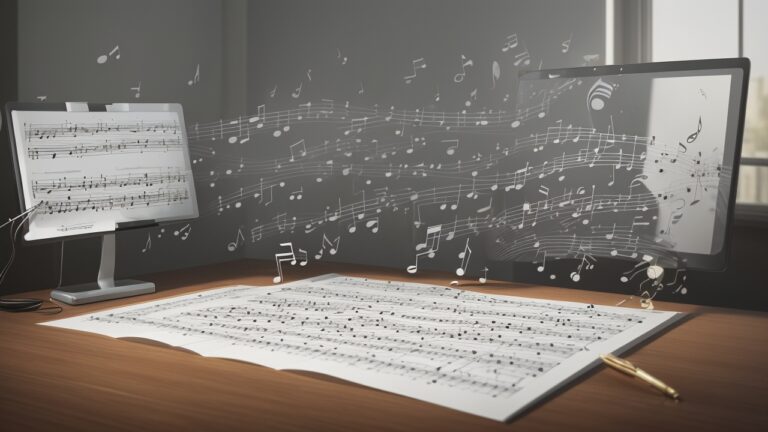 "phantoms score breakdown illustrating musical elements and theme highlights, enhancing understanding of the composition"