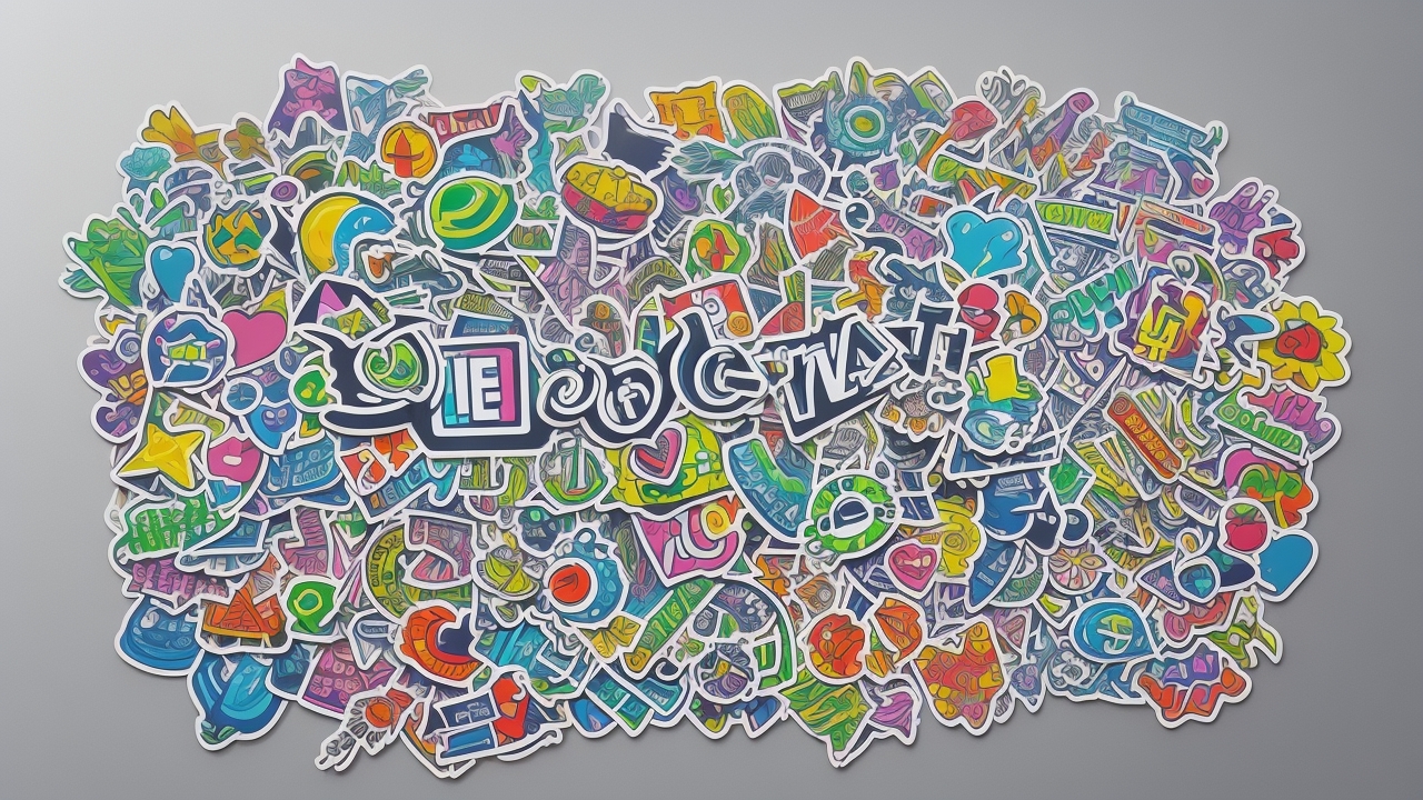 Colorful yes text message stickers with various designs and fonts, perfect for enhancing digital conversations and expressions.
